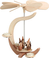 Seiffener Volkskunst eG - Pyramide C-Form Gnome 30 cm