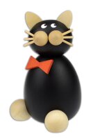 Drechslerei Martin - Kater Kurt sitzend, groß 12 cm