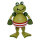 Drechslerei Martin - Badefrosch Albert mit roter Badehose