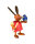Drechslerei Martin - Hase mit Pinsel und Ei rot