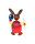 Drechslerei Martin - Hase mit Pinsel und Ei rot