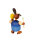 Drechslerei Martin - Hase mit Pinsel und Ei blau