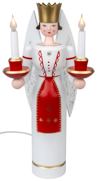 Schalling - Lichterengel, elektrisch beleuchtet, 49 cm farbig
