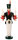 Schalling - Lichterbergmann Großfigur, farbig, el. beleuchtet 80 cm
