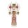 Gahlenz - Engel reich bemalt weiß/rot, 36 cm