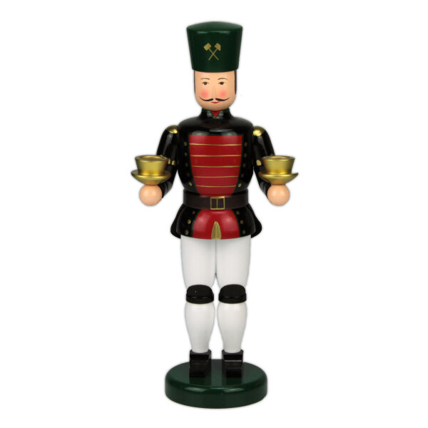 Gahlenz - Bergmann reich bemalt, 34 cm