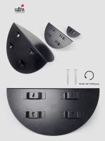 Wandregal DOT M schwarz