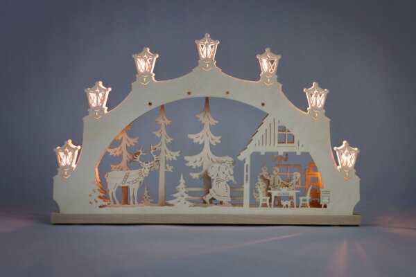 Weigla - Lichterbogen 7 flg. "Weihnachtsabend"