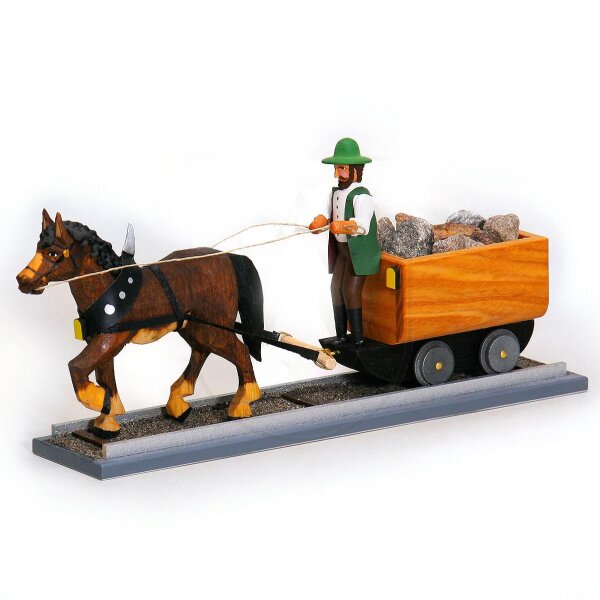 Walter Werner - Grubenpferd mit einem Hunt