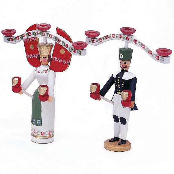 Walter Werner - Bergmann und Engel mit Lichterbogen