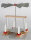 Luma - Pyramide "DUO" ESCHE/ALUMINIUM unbestückt
