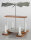 Luma - Pyramide "DUO" RÜSTER/ALUMINIUM unbestückt