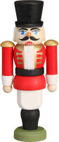 Seiffener Volkskunst eG - Nussknacker Husar rot 9 cm