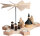 Seiffener Volkskunst eG - Pyramide Octogonum Weihnachtssänger mit Kirche 23 cm