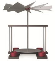 Günter Reichel - Pyramide LUMA, achatsilber,...