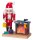 KWO - Nussknacker Weihnachtsmann mit Kamin