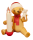 Ulmik - Weihnachtsbär mit Teddy und Kerze