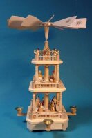 Richard Glässer - Pyramide Christi Geburt natur 2-st.