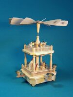 Richard Glässer - Pyramide Christi Geburt natur,...