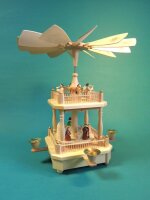 Richard Glässer - Pyramide Christi Geburt bunt,...