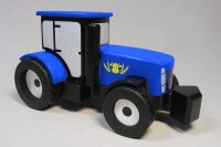 Richard Glässer - Rauchtraktor blau