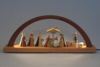 Richard Glässer - Schwibbogen Christi Geburt,...