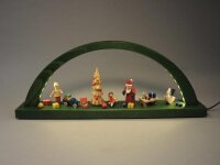 Richard Glässer - Schwibbogen Weihnachtsbescherung,...