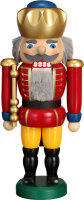 Seiffener Volkskunst eG - Nussknacker König  rot 25 cm