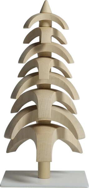 Seiffener Volkskunst eG - Drehbaum Twist Weißbuche 15 cm