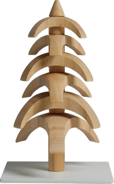 Seiffener Volkskunst eG - Drehbaum Twist Kirschbaum  11,5 cm
