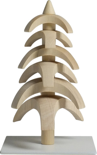 Seiffener Volkskunst eG - Drehbaum Twist Weißbuche 11,5 cm