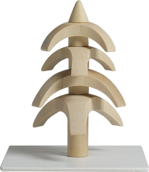 Seiffener Volkskunst eG - Drehbaum Twist Weißbuche 8 cm