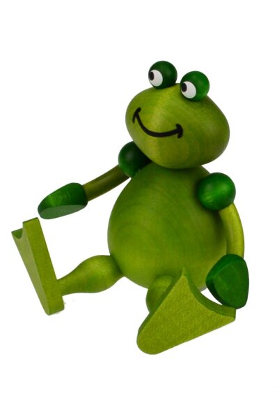 Drechslerei Martin - Frosch Freddy der I. sitzend