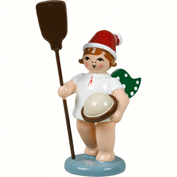 Ellmann - Weihnachtsengel mit Ofenschieber mit Mütze