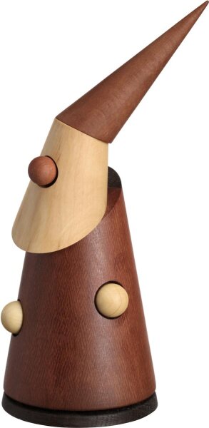 Seiffener Volkskunst eG - Design-Objekt Räucherfigur Weihnachtsmann natur 22 cm