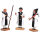 Walter Werner - Zisterzienser Mönche -3 Figuren