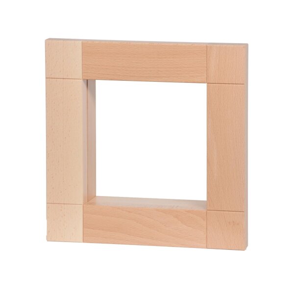 KWO - Rahmen Buche natur 33 x 33 x 8 cm
