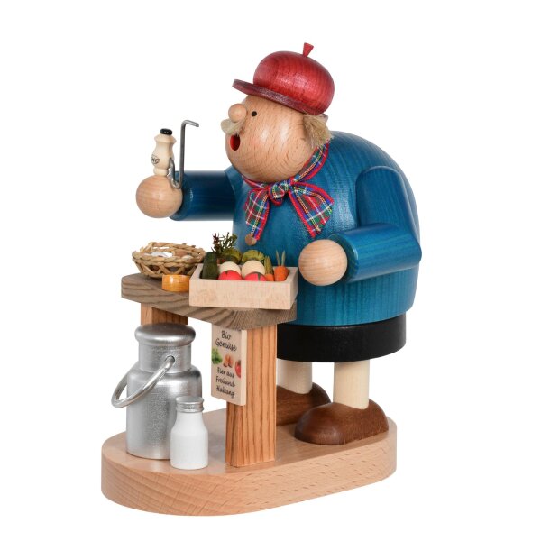 KWO - Räuchermännchen Bio-Bauer 20 cm