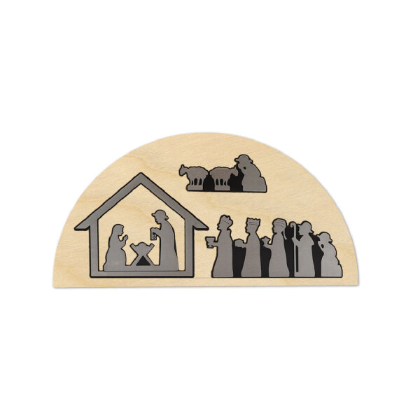 Ergänzungsset SILHOUETTE M Weihnachtskrippe
