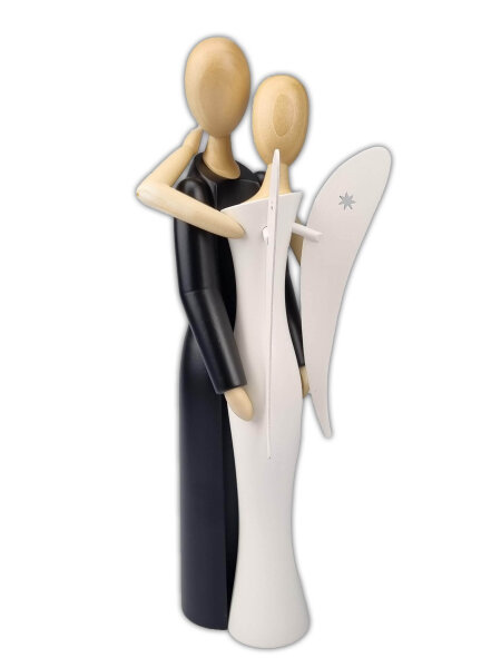 Kollektion Sternkopf - Liebespaar "White & Black" 25,5 cm