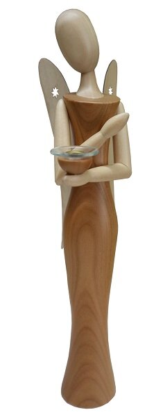 Kollektion Sternkopf - Engel aus Kirschholz 24,5 cm