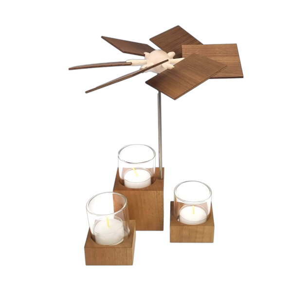 Rauta Edition FG - moderne Teelichtpyramide "trio"