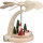 Seiffener Volkskunst eG - Bogenpyramide klein Weihnachtswichtel mit Schlitten 18 cm