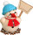 Seiffener Volkskunst eG - Kugelräucherfigur klein Cool Man mit Schneeschipper 9 cm