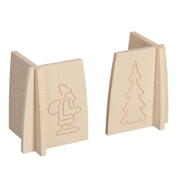 Frank Weber - Schwibbogenunterbau Weihnachtsmann 11.5 cm