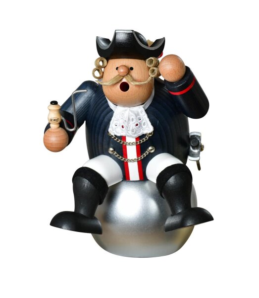 KWO - Räuchermännchen Baron von Münchhausen 18 cm
