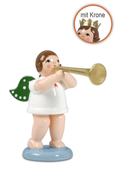 Ellmann - Engel mit Fanfare mit Krone
