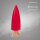 Hennig Figuren - Baum modern 95 mm rot mit Stamm natur