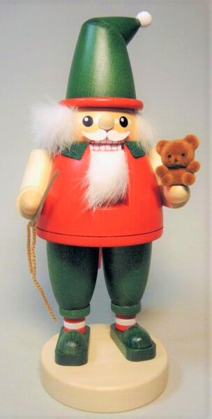 Richard Glässer - Nussknacker Zwerg mit Teddy