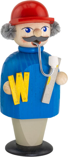 Seiffener Volkskunst eG - Räuchermann Hausmeister 14 cm